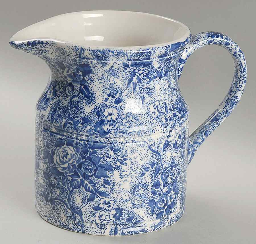 Chintzware Blue 32 Oz Pitcher by Laura Ashley-1