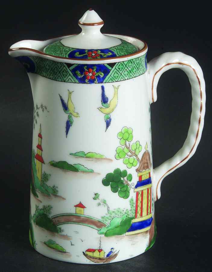 1242 Individual Syrup & Lid by John  Aynsley & Sons-1