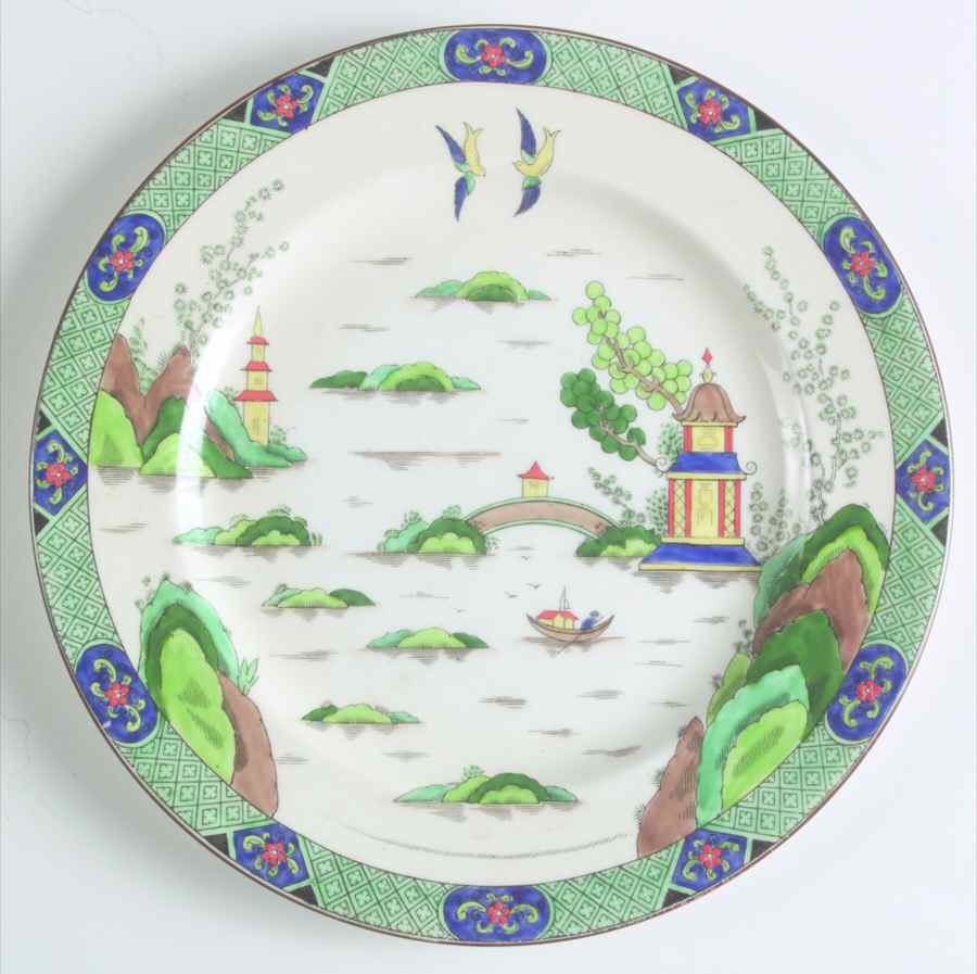 1242 Dinner Plate by John  Aynsley & Sons-1