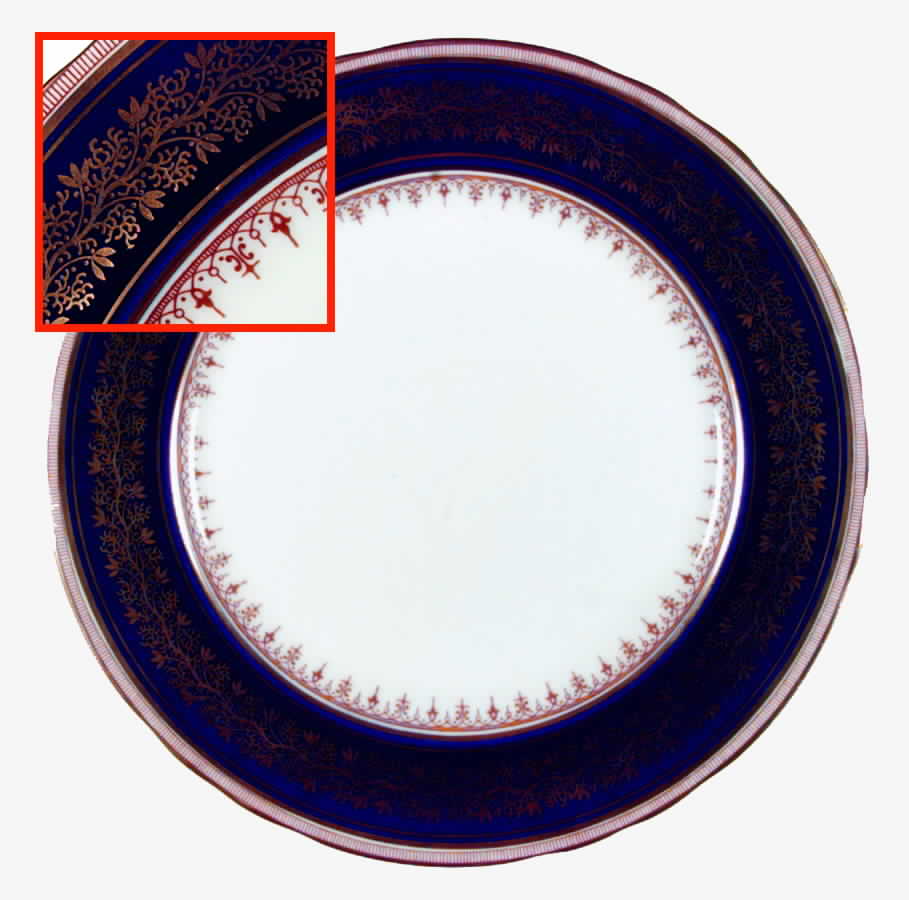 7098 Cobalt Dinner Plate by John  Aynsley & Sons-1