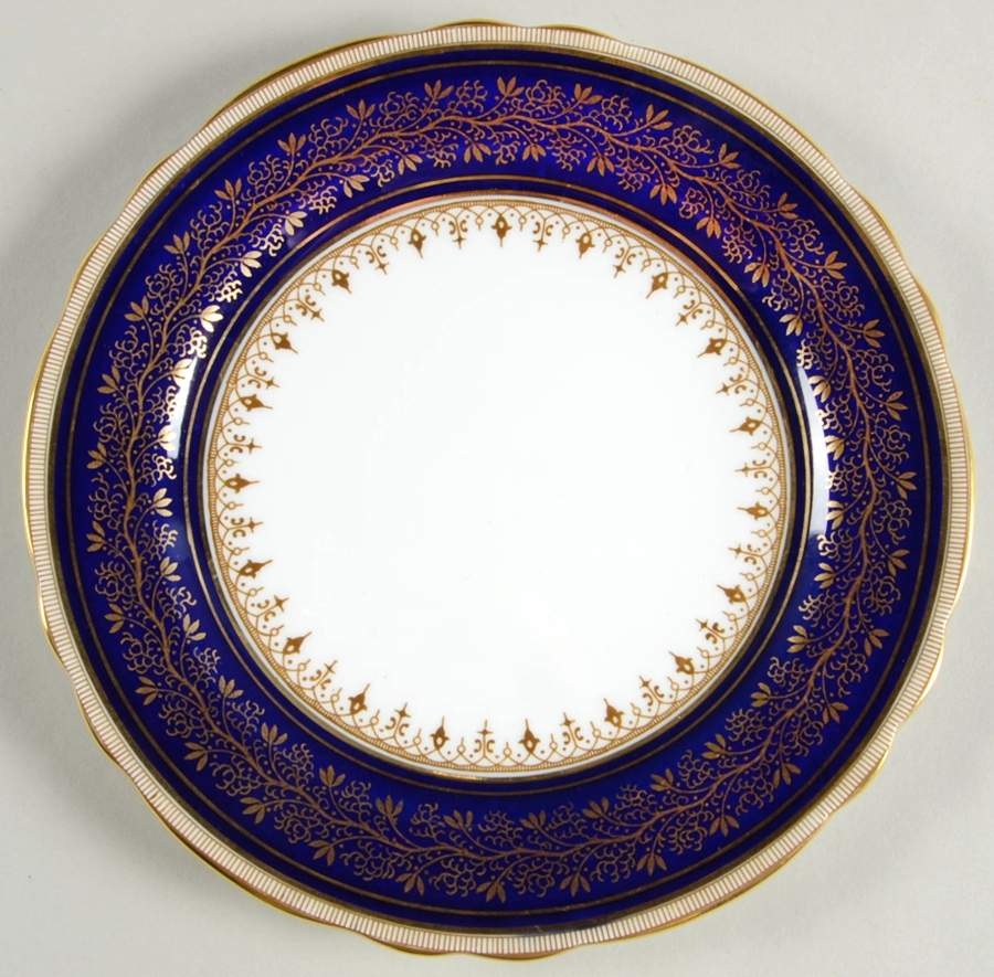 7098 Cobalt Salad Plate by John  Aynsley & Sons-1