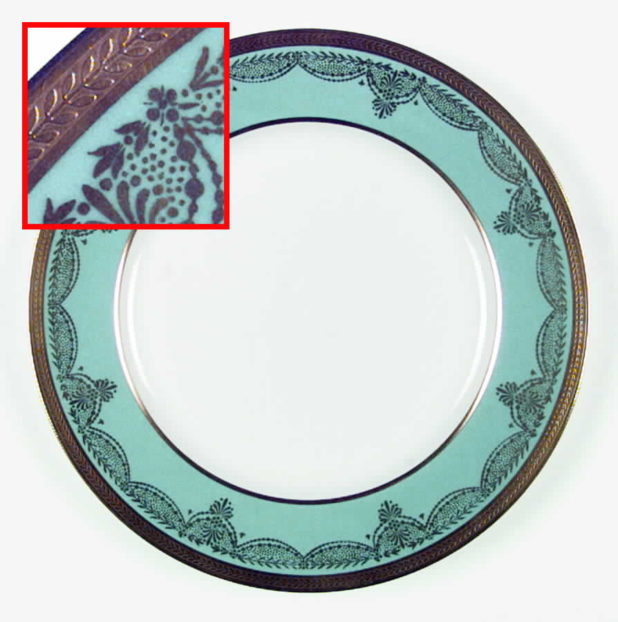 Agincourt Dinner Plate by John  Aynsley & Sons-1