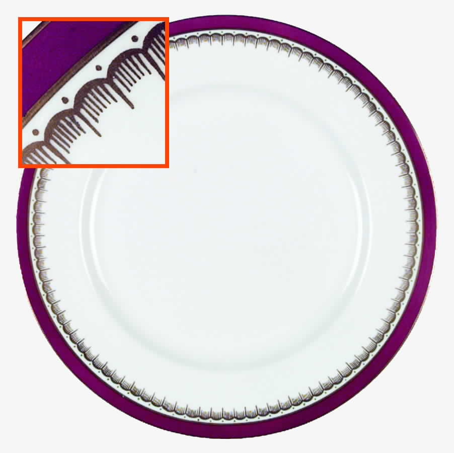 Ambassador Maroone Dinner Plate by John  Aynsley & Sons-1