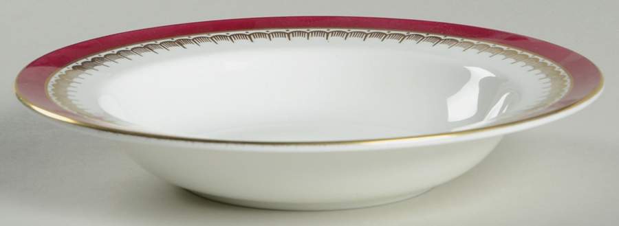 Ambassador Maroone Rim Soup Bowl by John  Aynsley & Sons-1