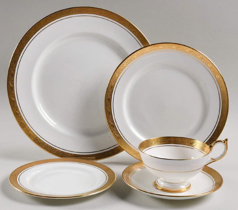 Argosy 5 Piece Place Setting by John  Aynsley & Sons-1