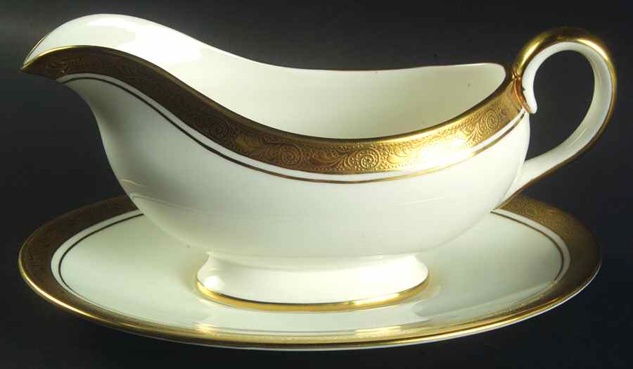 Argosy Gravy Boat & Underplate by John  Aynsley & Sons-1