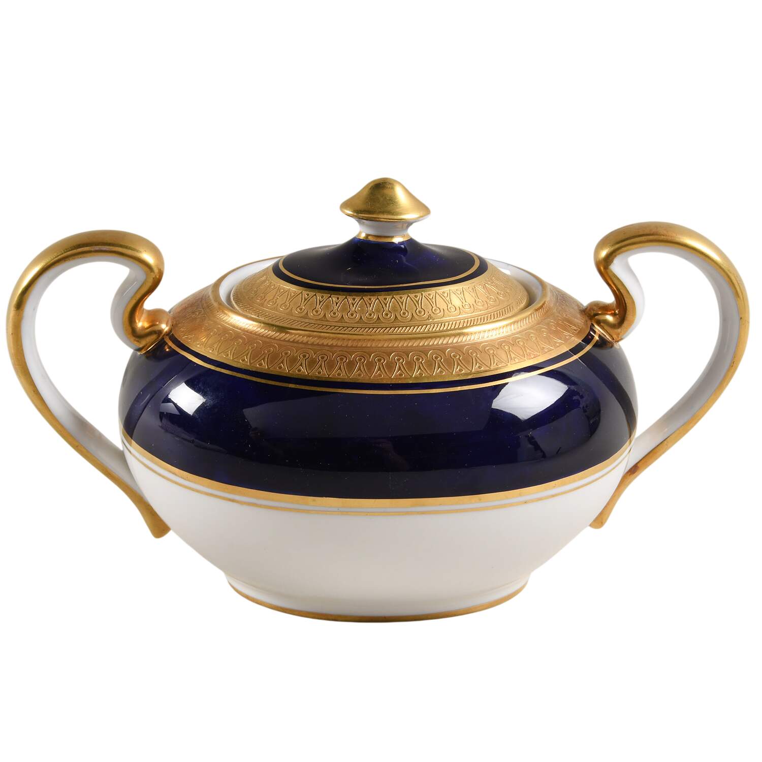 Buckingham (Smooth) Sugar Bowl & Lid by John  Aynsley & Sons-1