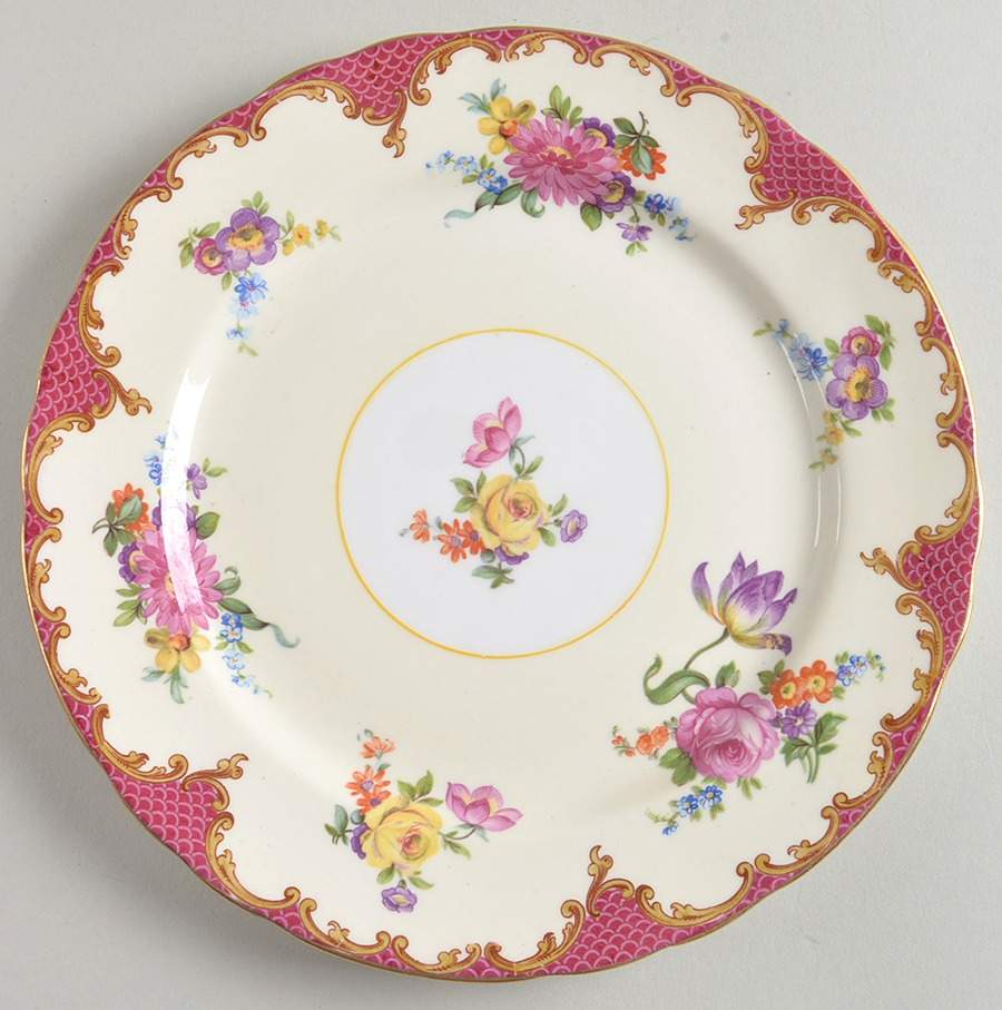 B3645 Salad Plate by John  Aynsley & Sons-1