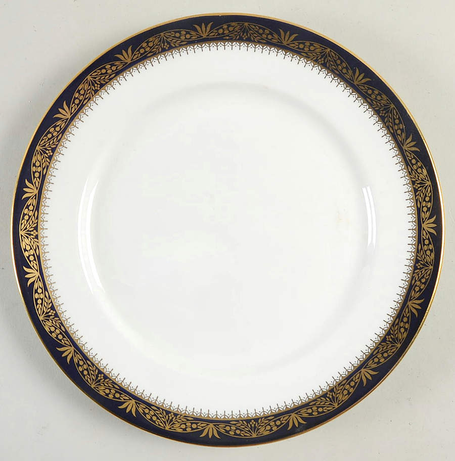 Balmoral Blue Salad Plate by John  Aynsley & Sons-1