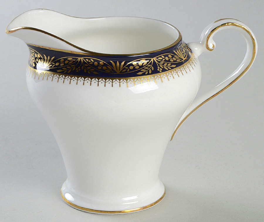 Balmoral Blue Creamer by John  Aynsley & Sons-1