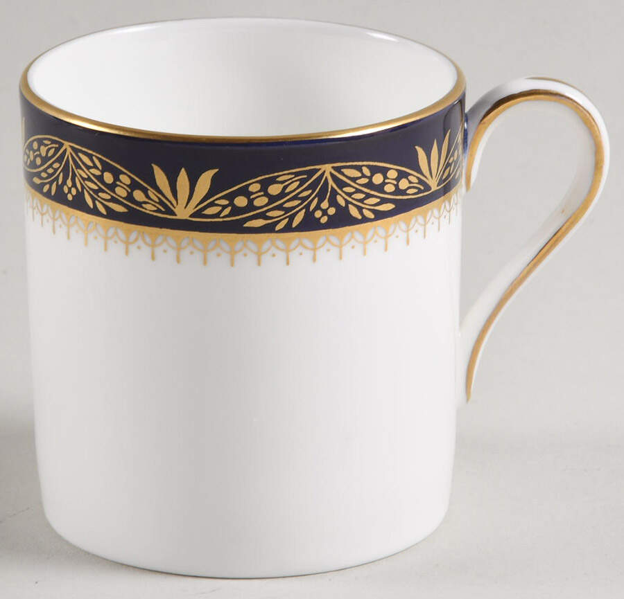 Balmoral Blue Demitasse Cup by John  Aynsley & Sons-1