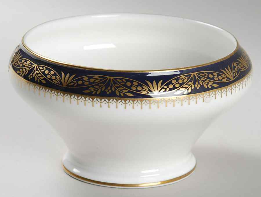Balmoral Blue Open Sugar Bowl by John  Aynsley & Sons-1
