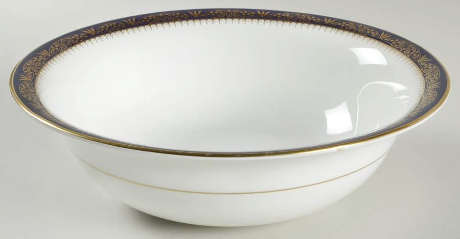 Balmoral Blue 9" Round Vegetable Bowl by John  Aynsley & Sons-1