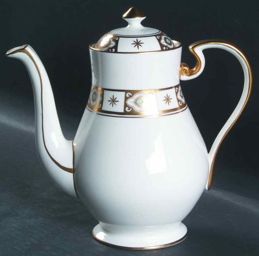 Belmont (Smooth) Coffee Pot & Lid by John  Aynsley & Sons-1