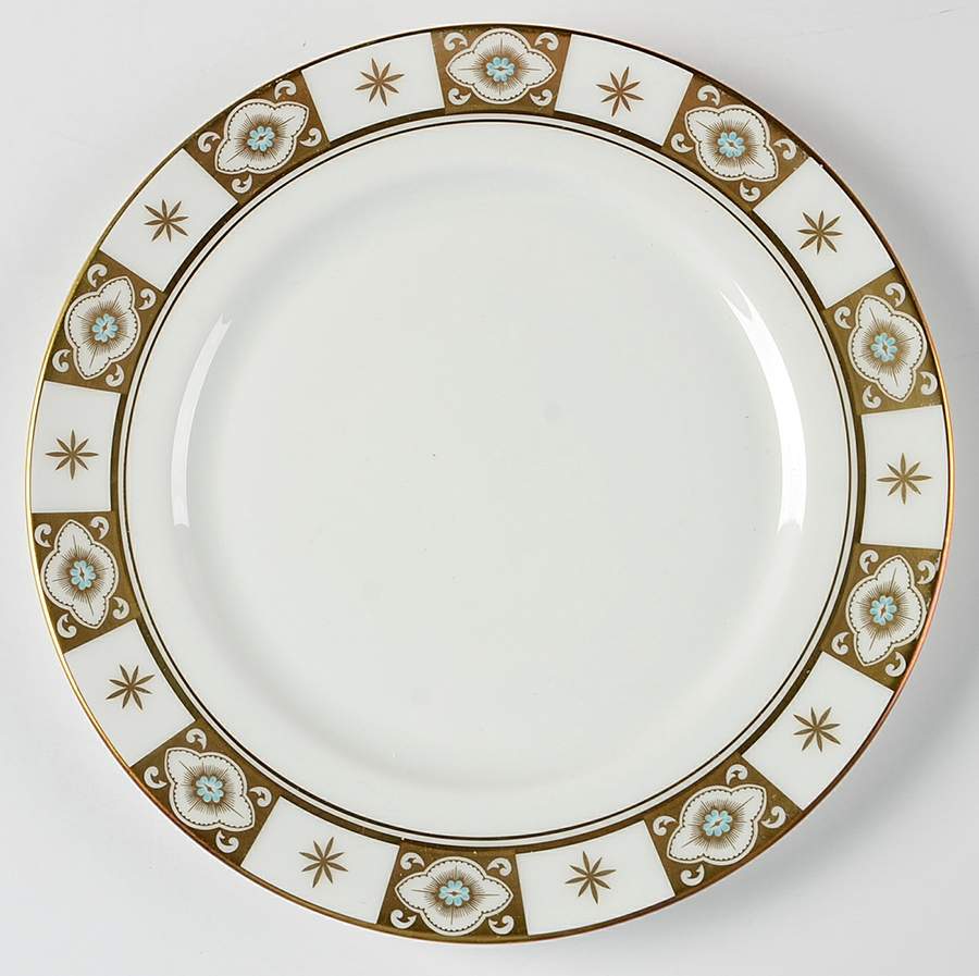 Belmont (Smooth) Salad Plate by John  Aynsley & Sons-1
