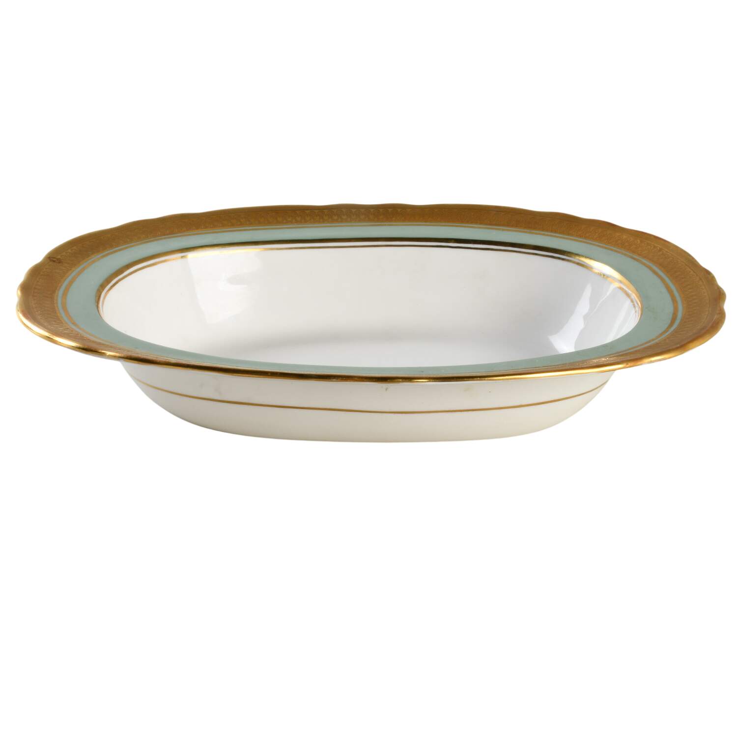 Berkeley (Scalloped) 10" Oval Vegetable Bowl by John  Aynsley & Sons-1