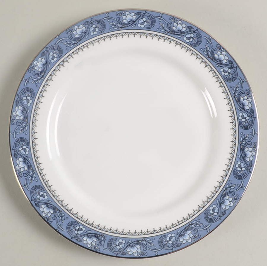 Blue Mist Bread & Butter Plate by John  Aynsley & Sons-1