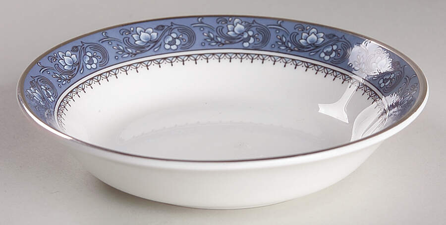 Blue Mist Fruit/Dessert (Sauce) Bowl by John  Aynsley & Sons-1