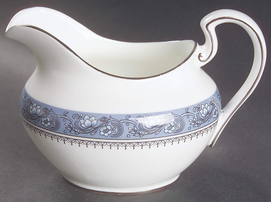 Blue Mist Creamer by John  Aynsley & Sons-1