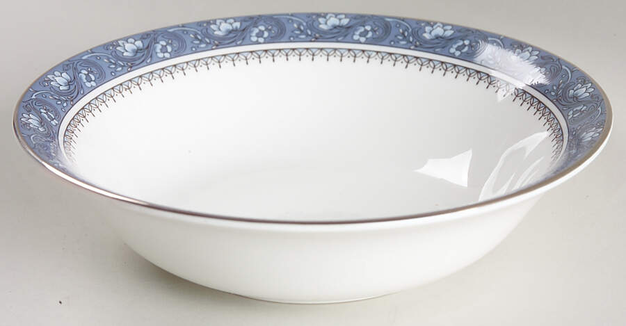 Blue Mist Coupe Cereal Bowl by John  Aynsley & Sons-1