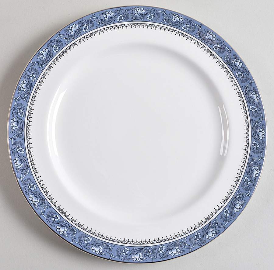 Blue Mist Luncheon Plate by John  Aynsley & Sons-1