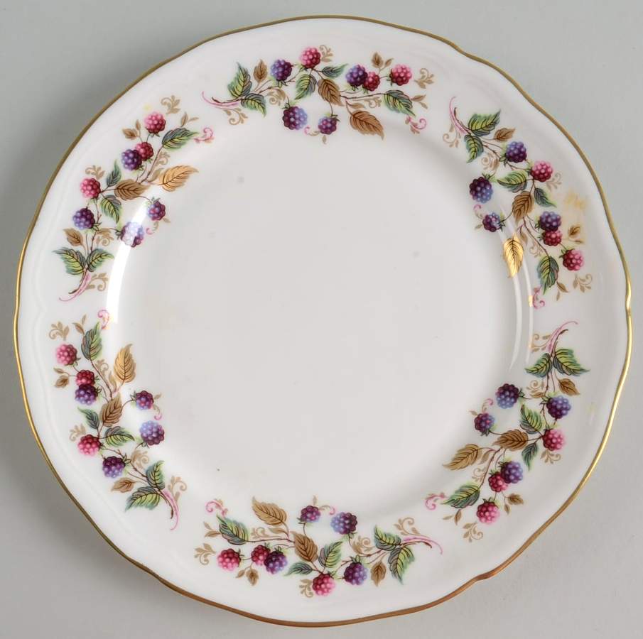 Bramble Time Salad Plate by John  Aynsley & Sons-1