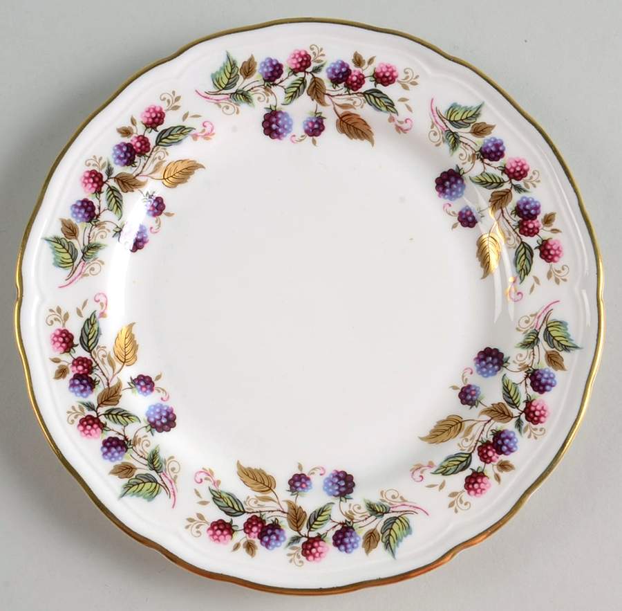 Bramble Time Bread & Butter Plate by John  Aynsley & Sons-1