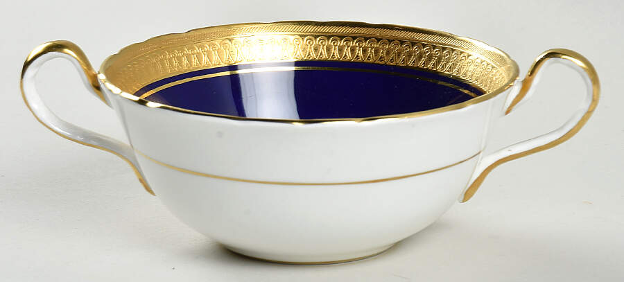 Buckingham (Scalloped) Flat Cream Soup Bowl by John  Aynsley & Sons-1