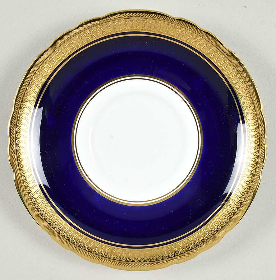 Buckingham (Scalloped) Saucer for Cream Soup Bowl by John  Aynsley & Sons-1