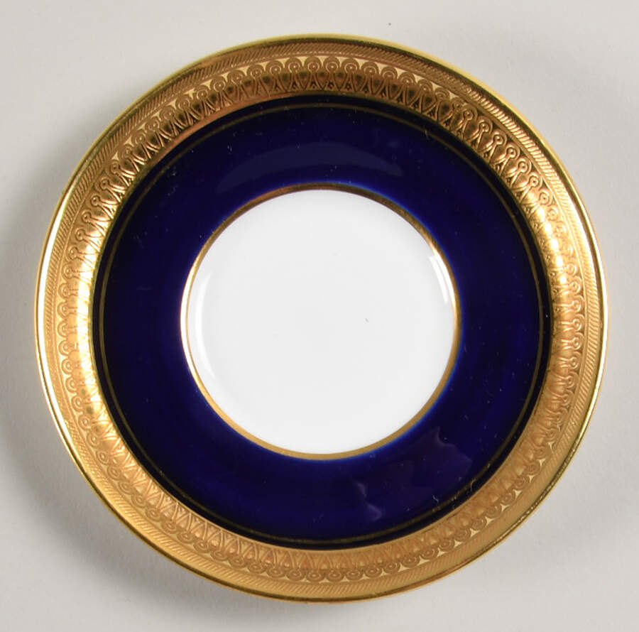 Buckingham (Scalloped) Saucer for Demitasse Cup by John  Aynsley & Sons-1