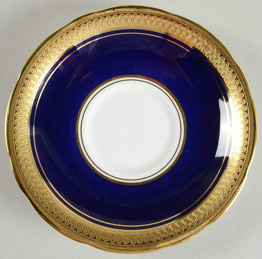Buckingham (Scalloped) Saucer by John  Aynsley & Sons-1