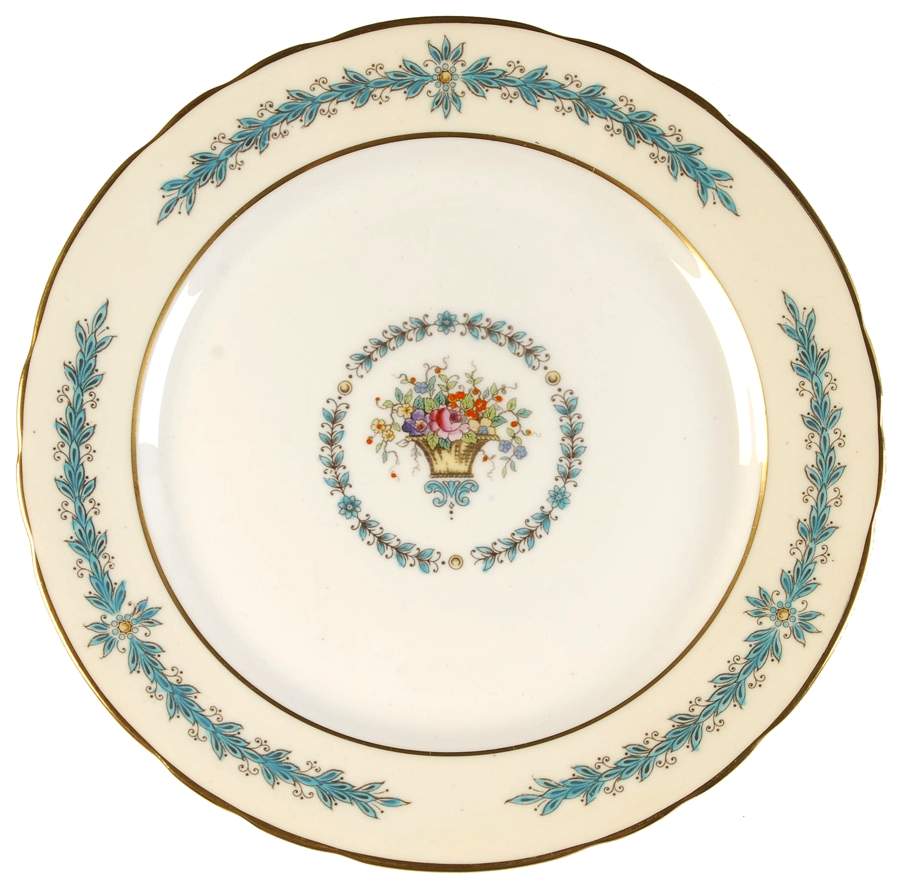 Cambridge (Scalloped) Salad Plate by John  Aynsley & Sons-1