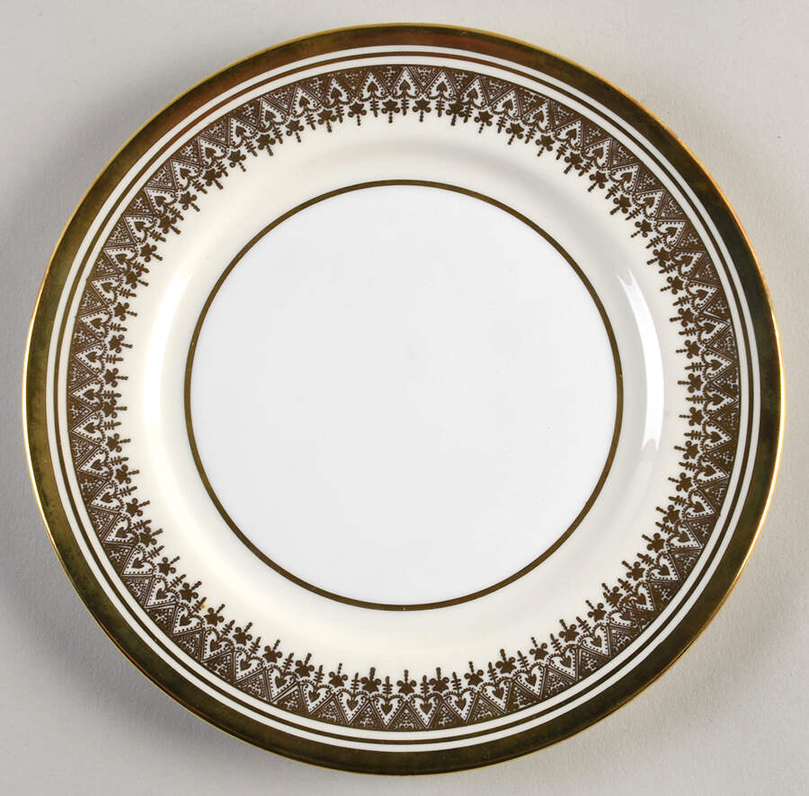 Champagne Salad Plate by John  Aynsley & Sons-1