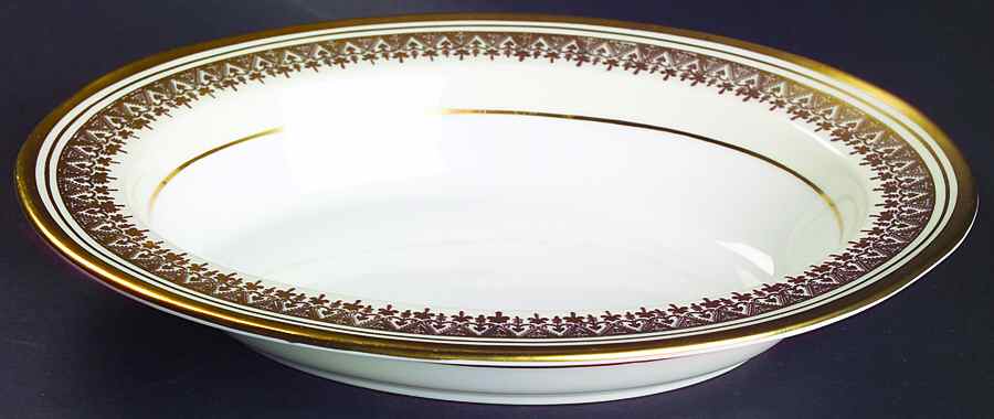 Champagne 10" Oval Vegetable Bowl by John  Aynsley & Sons-1