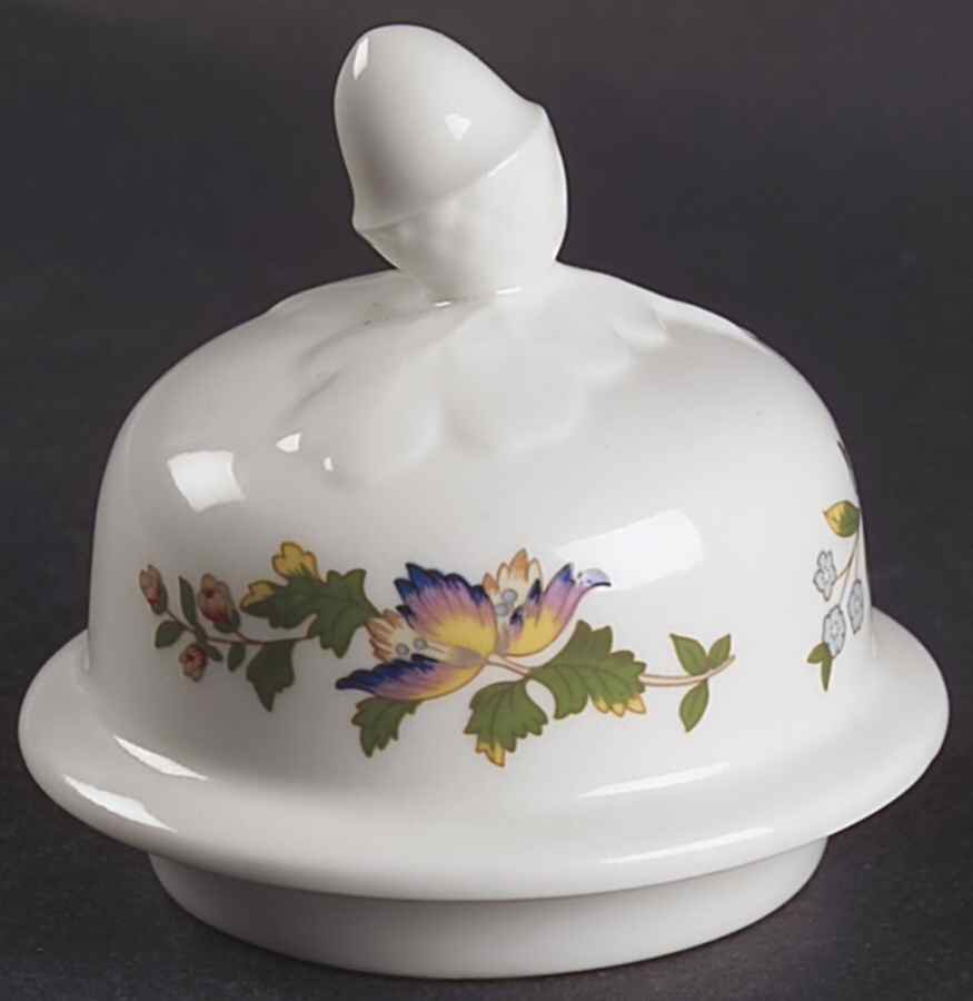 Cottage Garden Lid for Small Oak Vase by John  Aynsley & Sons-1