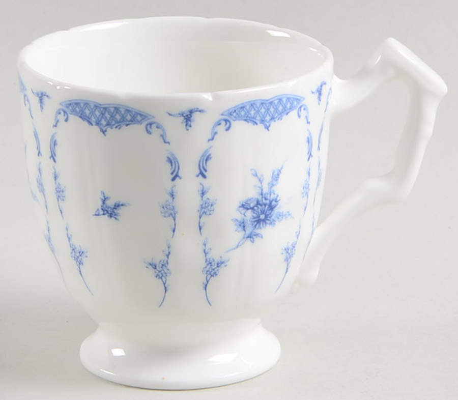 Delphine (New, No Trim) Footed Demitasse Cup by John  Aynsley & Sons-1