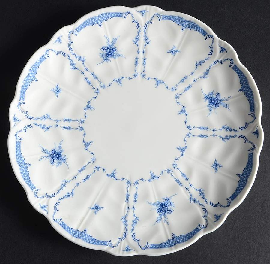Delphine (New, No Trim) Salad Plate by John  Aynsley & Sons-1