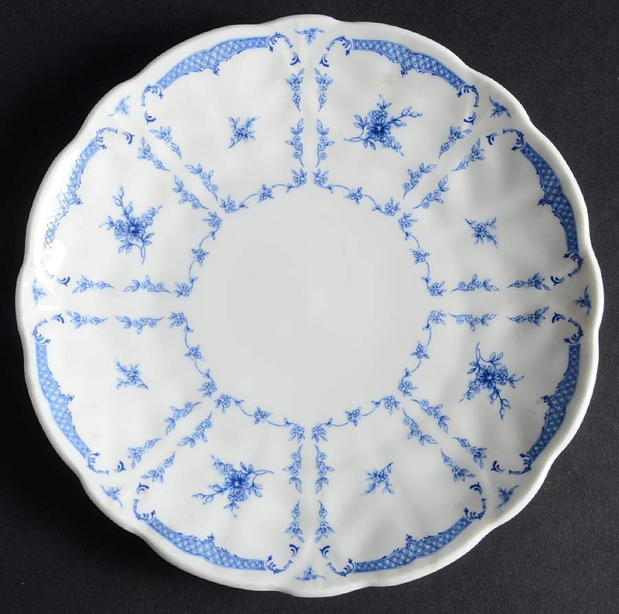 Delphine (New, No Trim) Bread & Butter Plate by John  Aynsley & Sons-1
