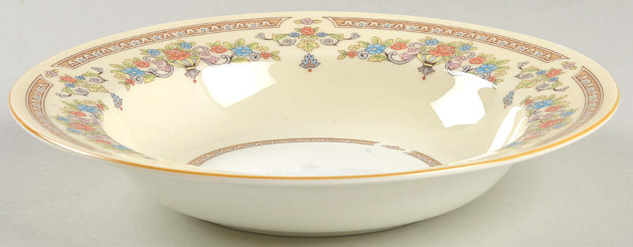 Devonshire Rim Soup Bowl by John  Aynsley & Sons-1
