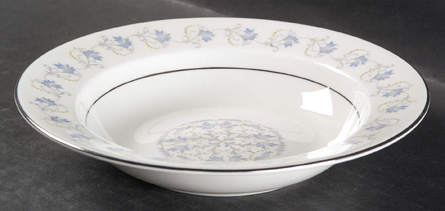 Dianne (Smooth Edge) Rim Soup Bowl by John  Aynsley & Sons-1