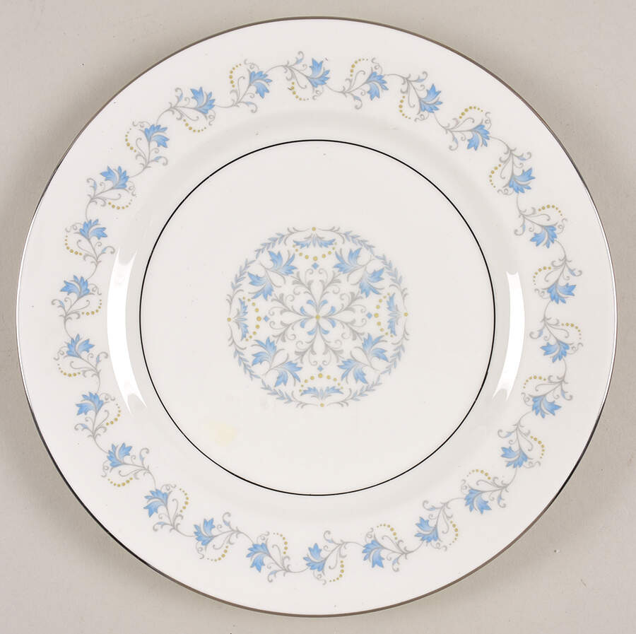 Dianne (Smooth Edge) Luncheon Plate by John  Aynsley & Sons-1