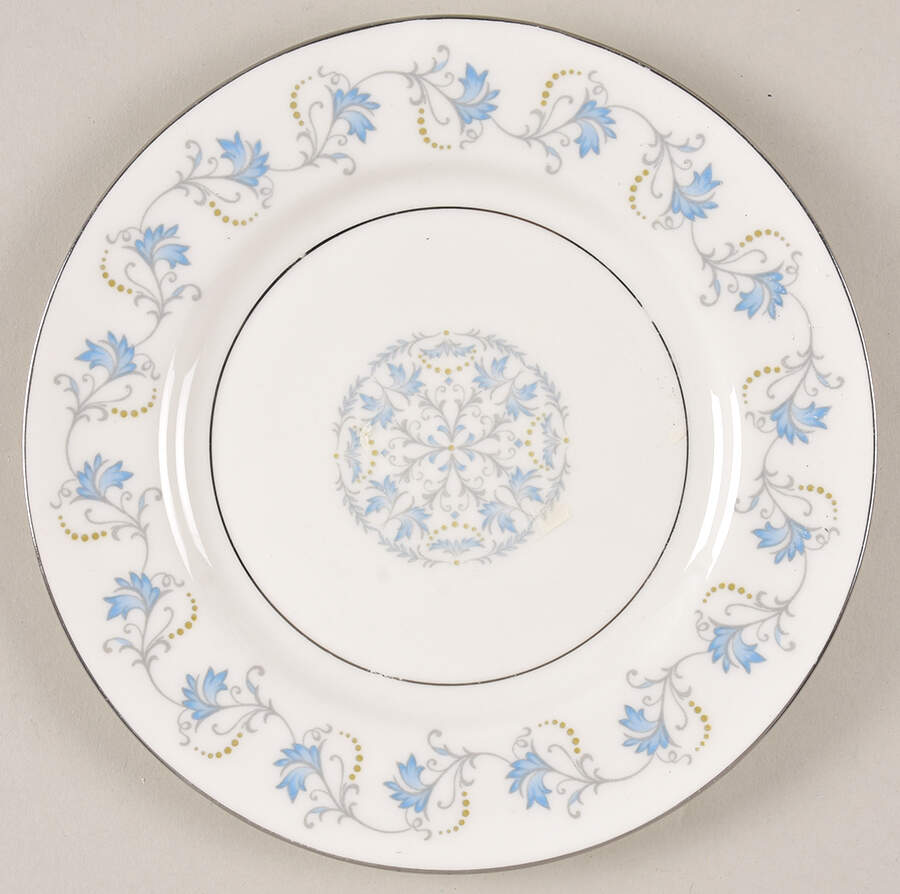 Dianne (Smooth Edge) Bread & Butter Plate by John  Aynsley & Sons-1
