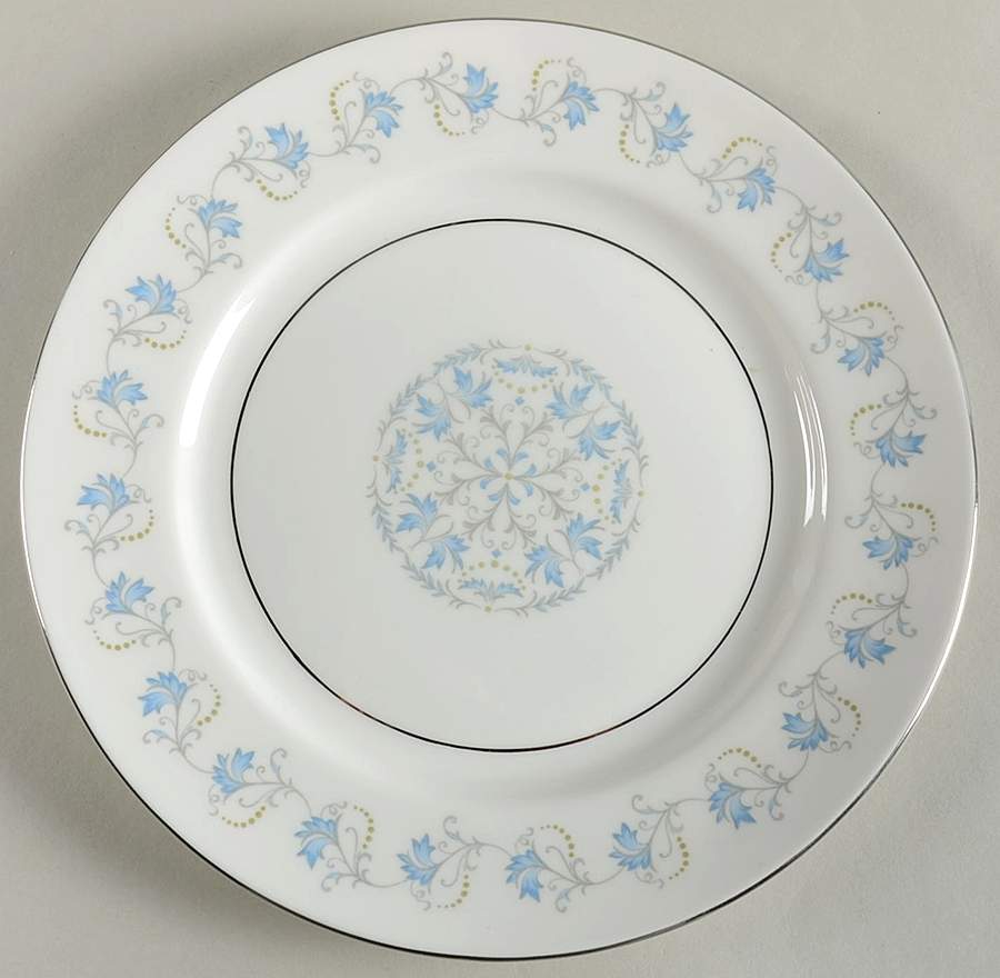Dianne (Smooth Edge) Salad Plate by John  Aynsley & Sons-1