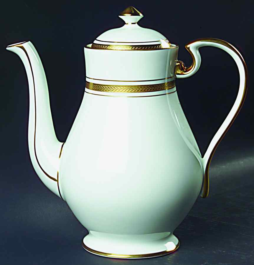 Elizabeth (Smooth) Coffee Pot & Lid by John  Aynsley & Sons-1