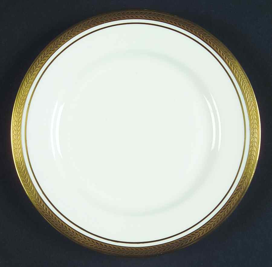 Elizabeth (Smooth) Bread & Butter Plate by John  Aynsley & Sons-1