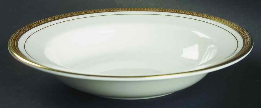 Elizabeth (Smooth) Rim Soup Bowl by John  Aynsley & Sons-1