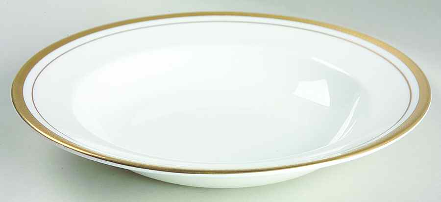 Elizabeth (Smooth) Large Rim Soup Bowl by John  Aynsley & Sons-1