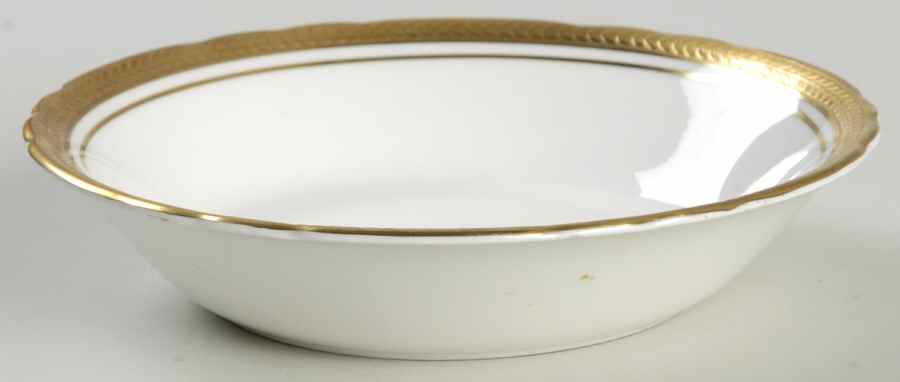 Elizabeth (Scalloped, Pin Line) Fruit/Dessert (Sauce) Bowl by John  Aynsley & Sons-1