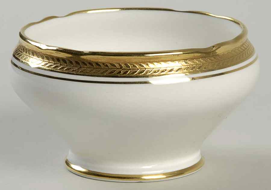 Elizabeth (Scalloped, Pin Line) Mini Open Sugar Bowl by John  Aynsley & Sons-1