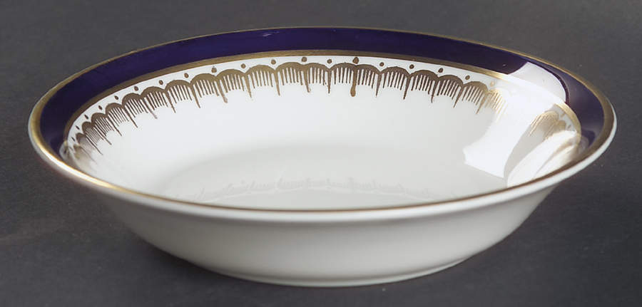 Embassy Cobalt Blue (Smooth) Fruit/Dessert (Sauce) Bowl by John  Aynsley & Sons-1
